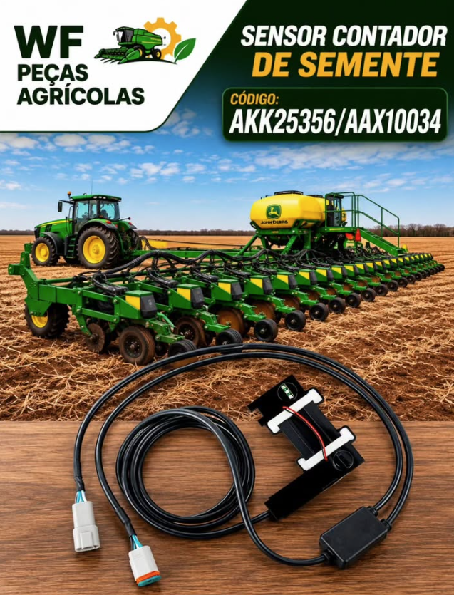 Sensor Contador de Semente — código AKK25356 / AAX10034