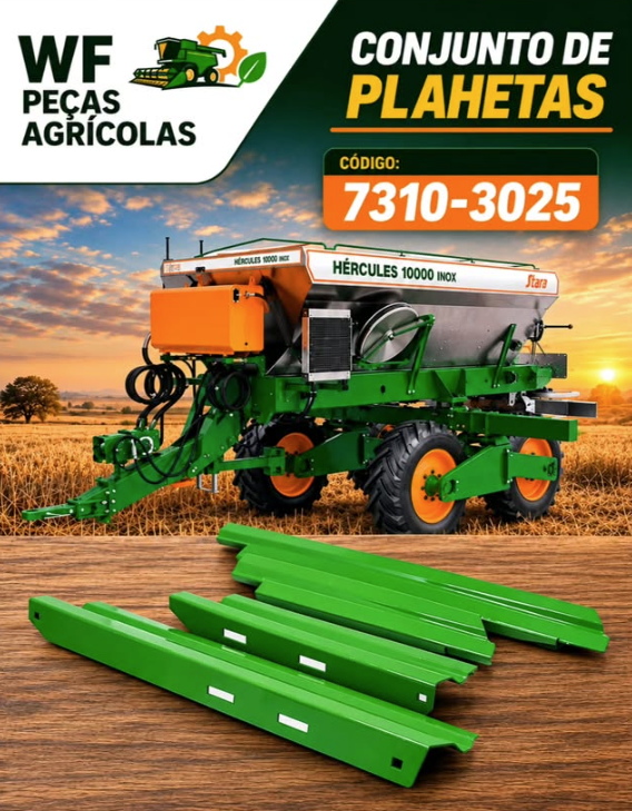 Conjunto de Palhetas — código 7310-3025