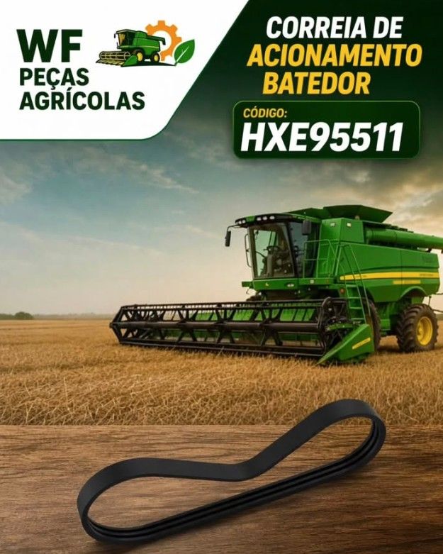 Correia de Acionamento Batedor — código HXE95511