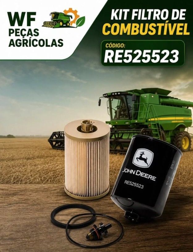 Kit Filtro de Combustível — código RE525523