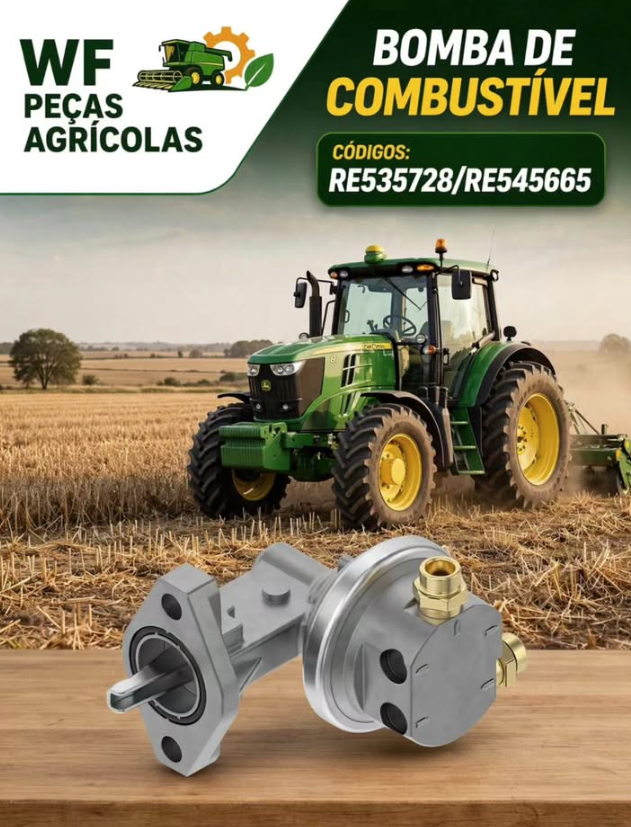 Bomba de Combustível — código RE535728 / RE545665
