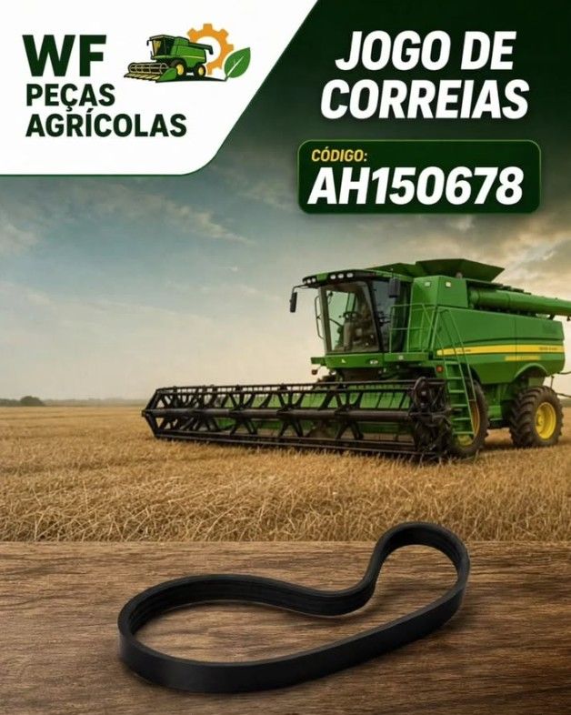 Jogo de Correias — código AH150678