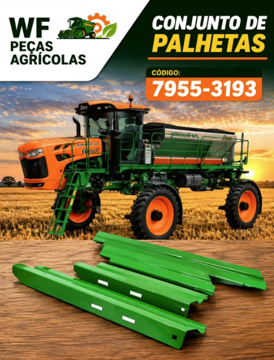 Conjunto de Palhetas — código 7955-3193